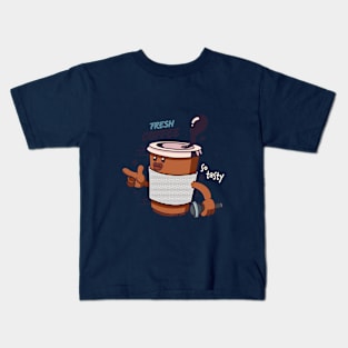 Fresh Coffee Kids T-Shirt